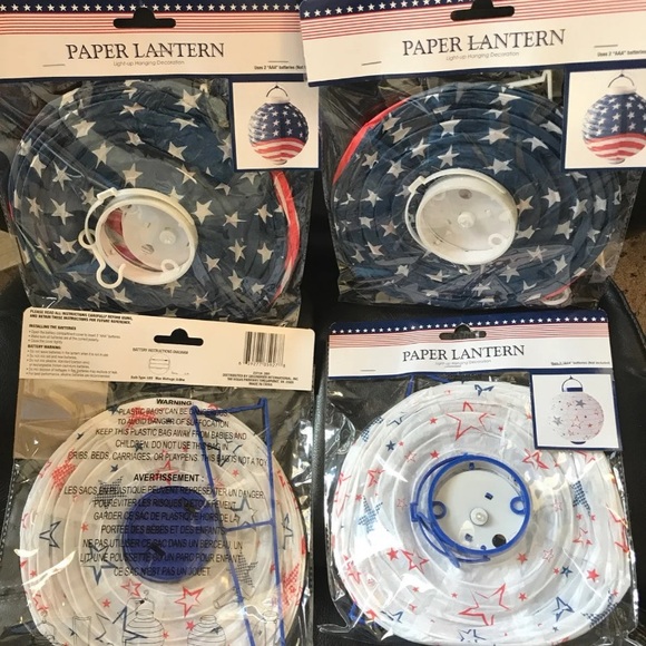 🔥4 beautiful paper lantern  light 💡 up decor - Picture 2 of 5